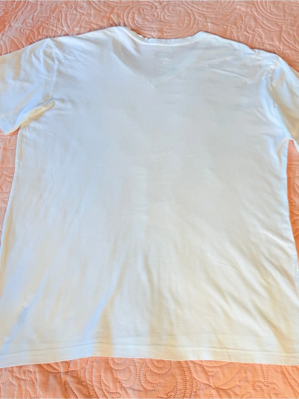Polo Ralph Lauren Men’s White V-Neck Slim Fit Cotton T-Shirt XL
